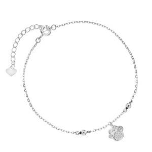 Bratara argint cu pandantiv labuta DiAmanti Z1547B-DIA (Argint 925‰ 1,6 g.)